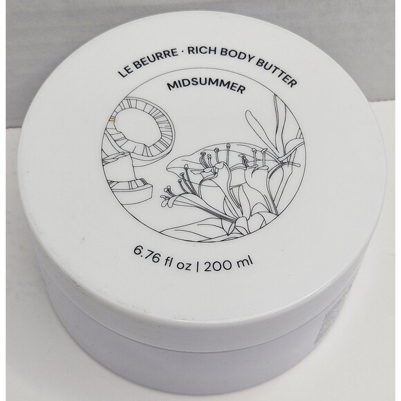 L’ange Le Beurre Midsummer Rich Moisturizing Hydrating Body Butter 6.76 Oz 200ml - Picture 1 of 4